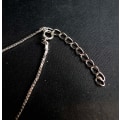 Miniatyrbild 2 av 2: Silverpläterad Ankellänk 24cm + förlängning 4cm