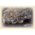 Miniatyrbild 2 av 5: Silverfärgade Hårspännen 12-pack