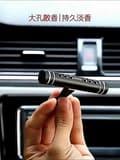 Miniatyrbillede 1 af 5: Bil Luftudluftningsfrisker Clip, 5 Duft Solid Parfume Stick, Auto Luftudtag Aromaterapi Diffuser