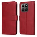 Til Honor 400 Smart Etui Pung PU Læder Folio Flip Telefoncover (Rød)