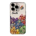 Crystal Case Compatible, Shine Sunflowers Flexible Case for iPhone 13 14 15