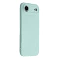 För iPhone 17 Air Fodral TPU Baksida Mjukt Anti-Repa Fiberfoder Telefonfodral - Babyblå