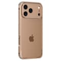 För iPhone 17 Pro Bumperfodral Värmeavledning Aluminiumlegering Telefonskal med Spänne/Kameralock