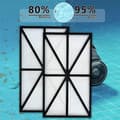 Miniatyrbillede 2 af 5: RCX70101 Filterpåfyldningssæt, passer til poolstøvsuger Rep 827261 robotpoolrenserfilter