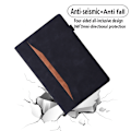Miniatyrbild 5 av 5: Samsung Galaxy Tab S9 FE Skal i Spaltat Stötsäkert Läder Svart