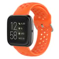 23 mm för Fitbit Blaze / Fitbit Versa 2 Universal Sport Silicone Watch Band Orange