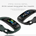 Miniatyrbild 2 av 4: P12 0,96 tum TFT färgskärm Smart Watch IP67 Vattentät Grön