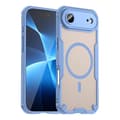 iPhone 17 Air Skal med MagSafe Magnetisk Armor Glaze Blå