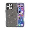 iPhone 16 Pro Shockproof Terminator Glittrande Pulver Skal Svart