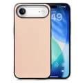 iPhone 17 Air Skal - Kolfibertextur och Läder Kaki