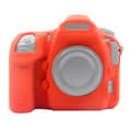 Mjukt silikonfodral för Nikon D850 Röd