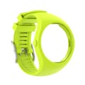 För POLAR M200 Texture Silicone Watch Band, One Size Green