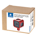 Miniatyrbild 6 av 9: Skyddande hölje i CNC-aluminiumlegering med försäkringsram för GoPro HERO5 Session /HERO4 Session /HERO Session Röd