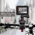 Miniatyrbild 3 av 7: Sunnylife TY-Q9266 för Insta360 GO / DJI Osmo Action / GoPro Mount Bracket Stabilizer Cykelklämma med skruv