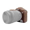Miniatyrbild 1 av 4: Mjukt silikonfodral för Canon EOS R5 Kaffe