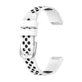 För Fitbit Luxe tvåfärgad watch White Black