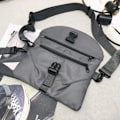 Miniatyrbild 4 av 4: Arbetskläder Crossbody Bag Enkelt Axel Casual Liten Väska Svart
