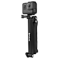 Miniatyrbild 2 av 9: 3-vägs grepp hopfällbar stativ selfie-stick förlängningsmonopod för GoPro, Insta360 ONE R, DJI Osmo Action och andra actionkameror, längd: 20-58 cm