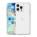 iPhone 16 Pro Skal Akryl med Färgglada Punkter – Transparent Design