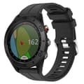För Garmin Approach S60 22mm enfärgad watch Black