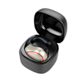 Miniatyrbild 2 av 4: T25 Over-ear Bluetooth 5.0 Enkelsidig osynlig trådlös hörlur Hög definitionssamtal Superlång standby-benledning Hörlur Vit