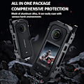 Miniatyrbild 4 av 9: For Insta360 X3 YELANGU LW-ONE X3 Metal Cage Extended Frame Case