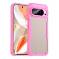 för Pixel 10 Pro XL Skal - Armor Glaze PC Hybrid TPU Mobilskydd Rosa