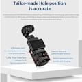 Miniatyrbild 6 av 9: För DJI OSMO Pocket 3 STARTRC Multifunktionell Fast Montering Expansionsadapter Fäste