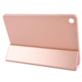 Miniatyrbild 5 av 5: Samsung Galaxy Tab A9+ Skal i TPU Läder med Tri-fold Flip Roséguld