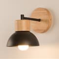 LED vägglampa sovrum sänglampa, stil: D (med LED vitt ljus 5W)