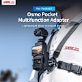 Miniatyrbild 2 av 9: För DJI OSMO Pocket 3 STARTRC Multifunktionell Fast Montering Expansionsadapter Fäste