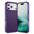 iPhone 18 Pro / iPhone 17 Pro Skal med Kolfiberstruktur och MagSafe Purpur