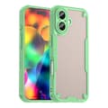 iPhone 17 Skal - Armor Glaze PC Hybrid TPU Grön