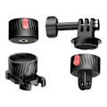 Miniatyrbild 1 av 9: Magnetisk Gimbal Bas Adapter Tillbehör för GoPro/Insta360 GO 3 Action Kamera