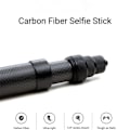 Miniatyrbild 4 av 8: 5m kolfiberförlängd monopod osynlig selfiepinne för Insta360 / DJI Action / GoPro / Xiao Yi sportkamera