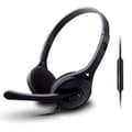 Edifier K550 3,5 mm plugg trådbunden trådstyrning stereo datorspelheadset med mikrofon Elegant svart