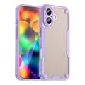 iPhone 17 Skal - Armor Glaze PC Hybrid TPU Purpur