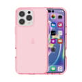 iPhone 16 Pro Shockproof Terminator Transparent Skal Rosa