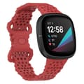 För Fitbit Versa 4 / 3 / Sense 1 / 2 spets ihåligt watch Red