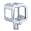 Miniatyrbild 1 av 9: Hölje Skyddande fodral CNC Aluminiumlegering Skyddande bur med försäkringsram för GoPro HERO5 Session /HERO4 Session /HERO Session Silver