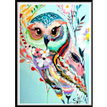 Miniatyrbild 1 av 4: 5D DIY Diamond painting - Uggla