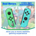 Miniatyrbild 2 av 4: NS Switch / Lite / OLED Gamepad trådlös Spelkontroller handkontroll med väckningsfunktion och 6-axligt gyroskop Spelkontroller Röd