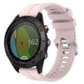För Garmin Approach S60 22mm enfärgad watch Pink