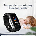 Miniatyrbild 3 av 4: C6T 0,96 tums färgskärm Smart Watch IP67 Vattentät Blå