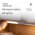 Miniatyrbild 5 av 7: LED-bordslampa Student sovsal läslampor - Fjärrkontrolltyp (Svart)