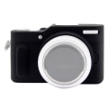 Miniatyrbild 1 av 4: Mjukt silikonfodral för Panasonic Lumix GF10 Svart