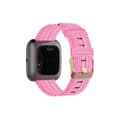 För FITBIT Versa Canvas Watch Band Pink