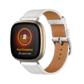 För Fitbit Versa 4 / Sense 2 Universal äkta watch White