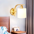 Miniatyrbild 7 av 8: 5W Varm Ljus Enkel Sovrum Studie Sänglampa LED Vägglampa Kreativ Korridor Vägglampa(2032 Guld)