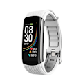 Miniatyrbild 1 av 4: C6T 0,96 tums färgskärm Smart Watch IP67 Vattentät Vit